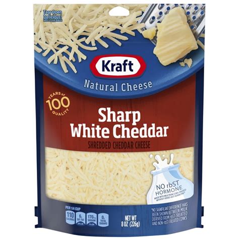 Sharp White Cheddar - Kraft Natural Cheese