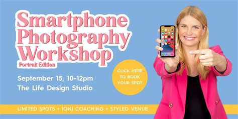 Smartphone photography for your business (Portrait Edition), The Life ...