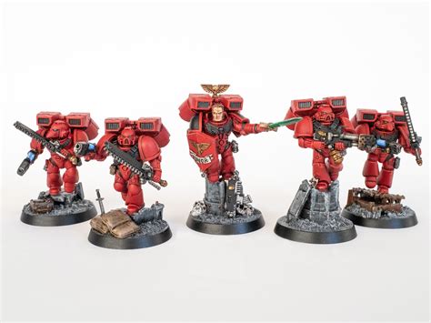 Warhammer 40K / Kill Team Blood Angels Assault Squad Well - Etsy