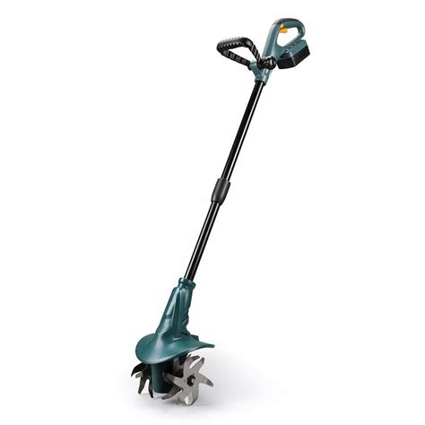 Electric Rotavator 18v1 3ah Lithium Battery Cordless Cultivator With 4 ...
