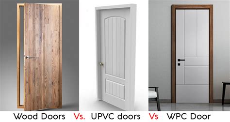 Wood, WPC or UPVC: What Doors are Better for Institutional Projects?