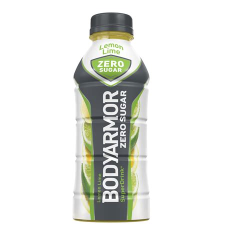 BODYARMOR ZERO Sugar Bottled Sports Drink Lemon Lime, 16 fl oz ...