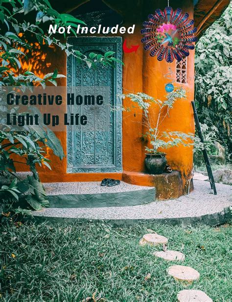 OMCCHK Gazing Ball Spiral Tail Wind Spinner India | Ubuy