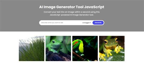 AI Image Generator Tool with JavaScript and OpenAI API - TIAL WIZARDS