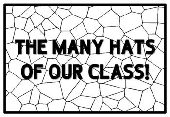 THE MANY HATS OF OUR CLASS! Hat Day Coloring Pages, Hat Day Classroom ...