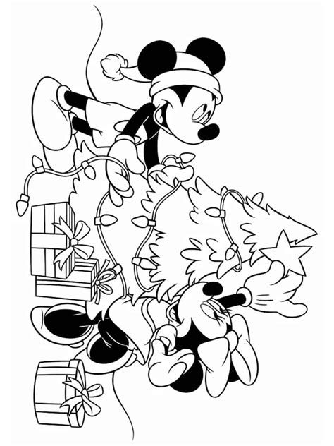 30+ Free Printable Disney Christmas Coloring Pages 🎄🎨 - Coloringpagesforkids.net