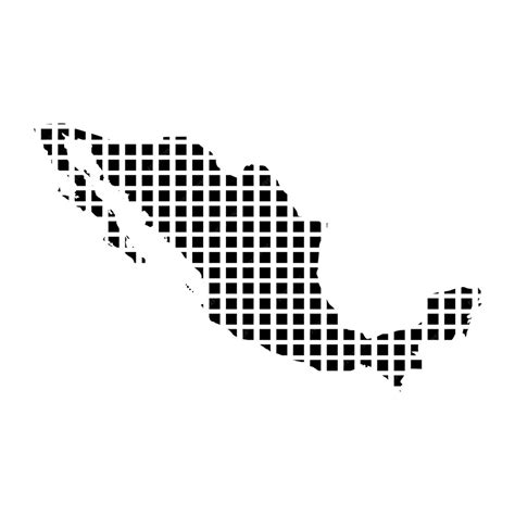 Mexico map icon | Premium Vector