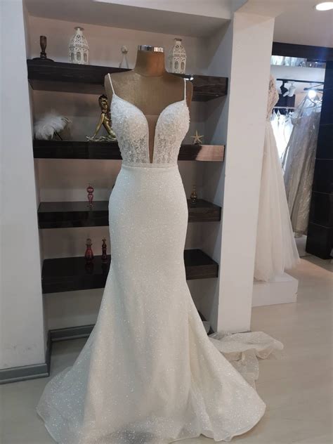 Bling Mermaid Wedding Dresses