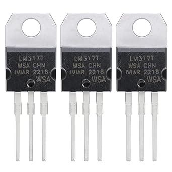 ALLECIN LM317T LM317 Voltage Regulator Adjustable IC 1.5A 1.2V to 37V ...