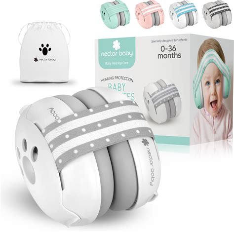Amazon.com: YomauiYee Baby Earmuffs,Bear Infant Headphones Noise ...
