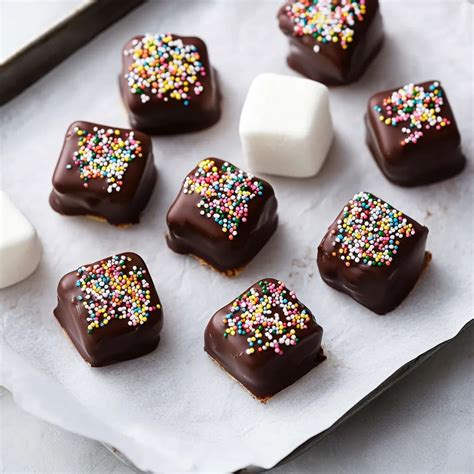 Easy Chocolate-Covered Marshmallows Recipe - Cooking Keys