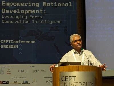 Experts Gather at CEPT University for Symposium on Leveraging Earth ...