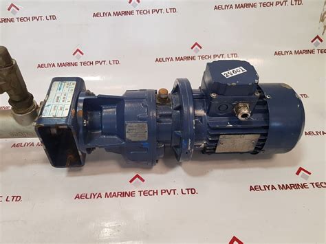 Seepex Atlas Incinerators Rf 40/2 Geared Motor Pump – Aeliya Marine