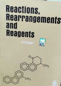 Reactions, Rearrangements And Reagents: Buy Reactions, Rearrangements ...