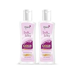 Buy Kisra Soft'n Silk Gold Restoring Shampoo Makes Hair Soft'n Silky ...