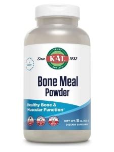 Bone Meal Powder, Unflavored - KAL | PureFormulas