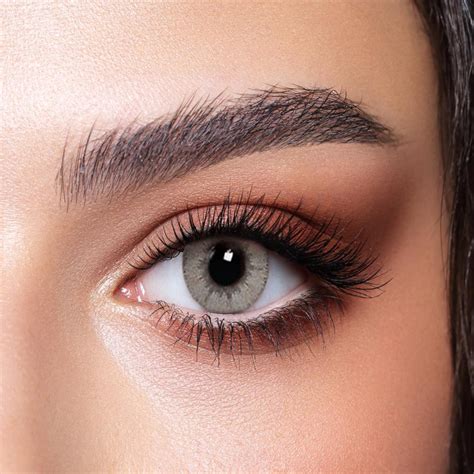 Bella Glow |Gray Caramel | Monthly Contact Lenses – 2 lens Pack – VC Beauty