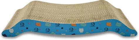 Foodie Puppies Couch Cat Scratcher with Catnip | Corrugated Scratcher ...