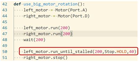 EV3 Python Motor Code 的图像结果