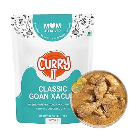 CURRYiT Instant Goan Chicken Xacuti Curry Paste | Just Add Chicken ...