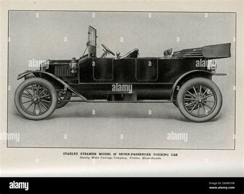 Stanley Steamer Model 87 Seven-Passenger Touring Car, Stanley Motor ...