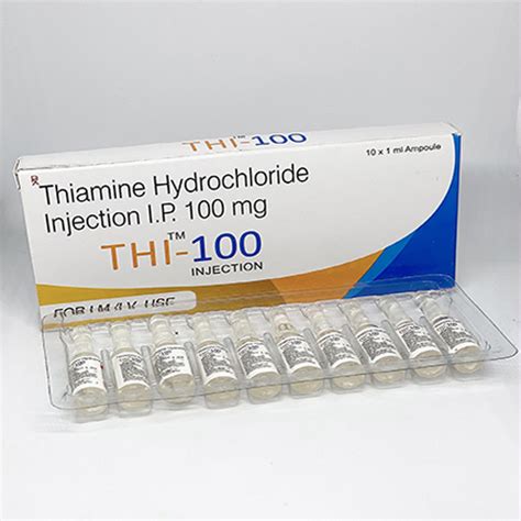 THI-100 Injection SUNWIN HEALTHCARE PVT LTD