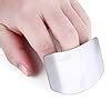 Buy Okayji Steel Finger Guard Cut Cutting Protector 2.6 Inches ...