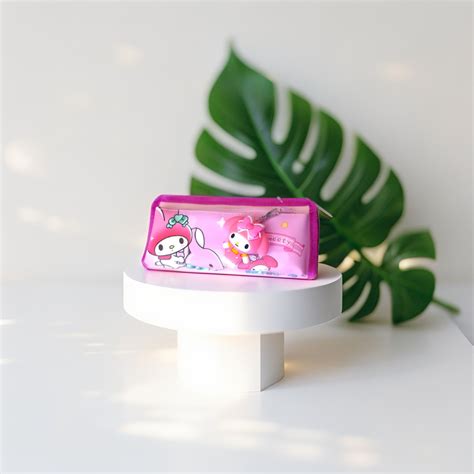 Pink - Sanrio Inspired Pencil Pouch | Cute Kuromi, My Melody ...