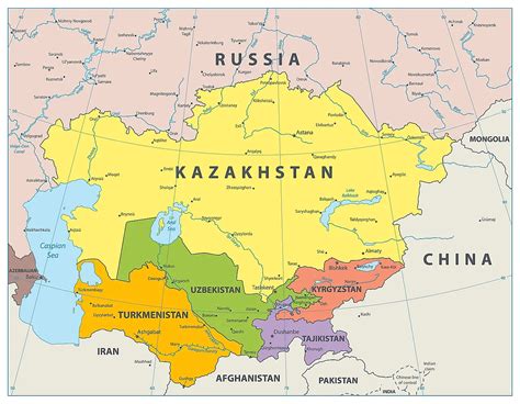 What Are The Five Regions of Asia? - WorldAtlas