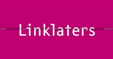 Relief to Linklaters LLP: Remuneration received by Law Firm for ...