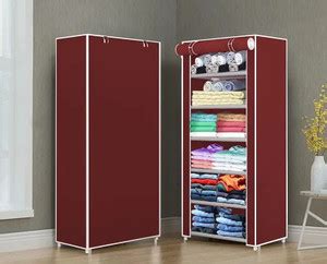 PEDALUP 6 Tire Shelf Foldable Collapsible Wardrobe Storage Organizer ...