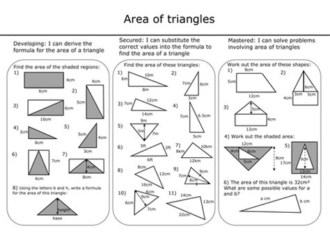 Image result for Triangle-area Problems