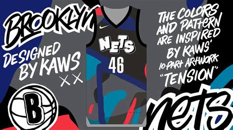 Brooklyn Nets 2023-24 City Edition Uniform: Nets x KAWS | NBA.com