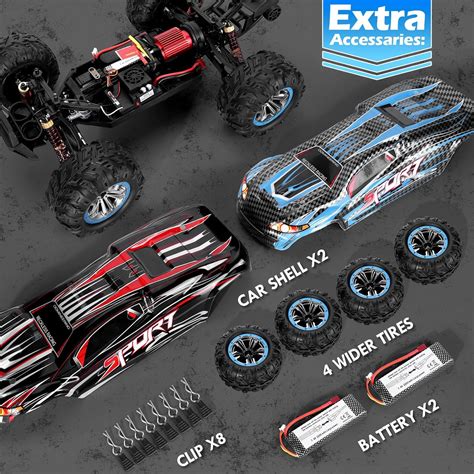 ITEFDTUTNE Brushless RC Buggy 1/10 4X4 RTR All Terrains RC India | Ubuy