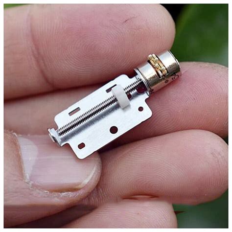 Power Pumps 19mm Tiny mini Linear actuator, 6mm 2-phase 4-wire Micro ...