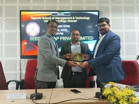 Rajarshi School of Management & Technology | Placement drive of BBA and ...