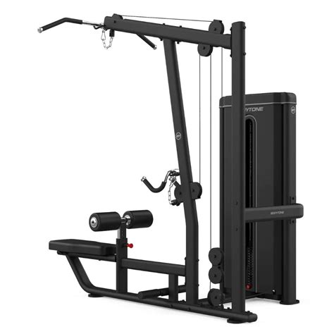 Lat pull down and seated row combined 80 kg-gym equipment – Trueliving ...