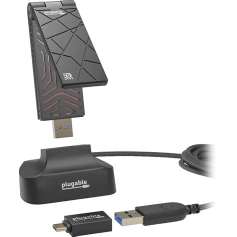 Plugable AX1800 Wi-Fi 6 USB-C Wireless Adapter USB-WIFIAX B&H