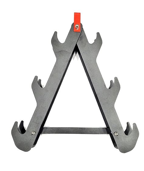 Protoner foldable dumbbell rack for 3 pairs with top handles for ...