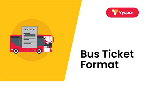 Bus Ticket Format Free Download