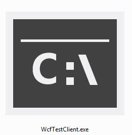 WCF Test Client 的图像结果