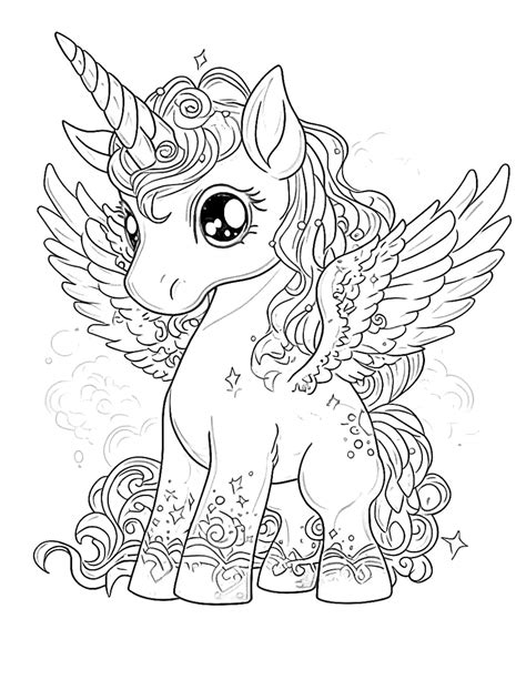 33 Magical Unicorn Coloring Pages For Kids And Adults