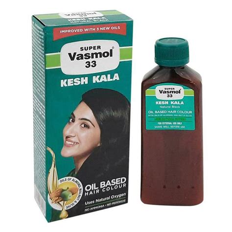 Buy Super Vasmol 33 Kesh Kala Hair Oil, 100 ml | 19 Minutes Delivery ...
