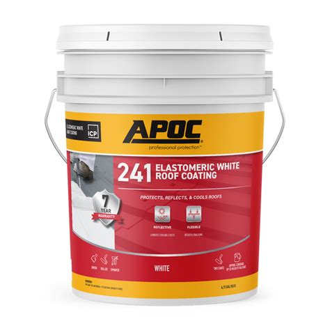 APOC® 241Elastomeric White Roof Coating