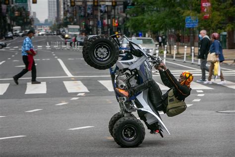 Dirt bikes and TVs on Philly streets prompt DA Larry Krasner to ...