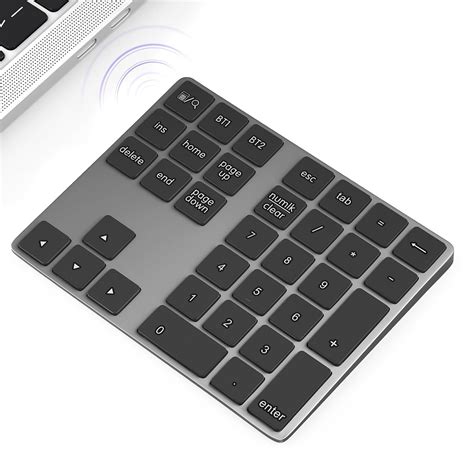 Amazon.in: Buy Foloda Bluetooth Number Pad for Laptop, Wireless 10 Keys ...
