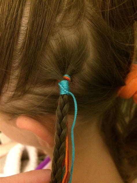 Image result for Hair String Wrap Tutorial