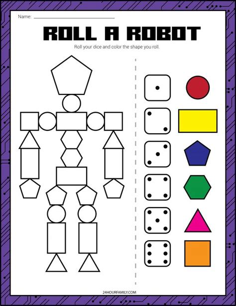 Robot Drawing Task Worksheet 的图像结果