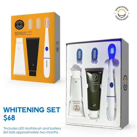 Teeth Whitening Electric Toothbrush Set Toothpaste Care Lamp 83％以上節約