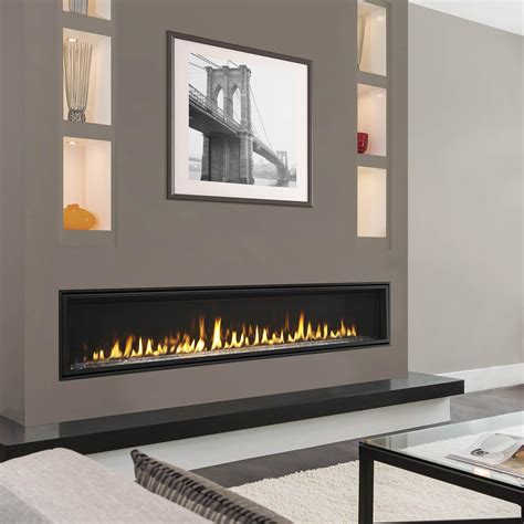 Echelon II Direct Vent Linear Gas Fireplace | Gas fireplace, Direct ...